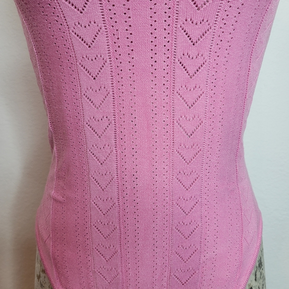 Victoria's Secret Luxe Heart Pointelle Bodysuit. - Picture 10 of 15
